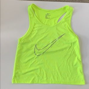 Nike dri-fit cropped tank